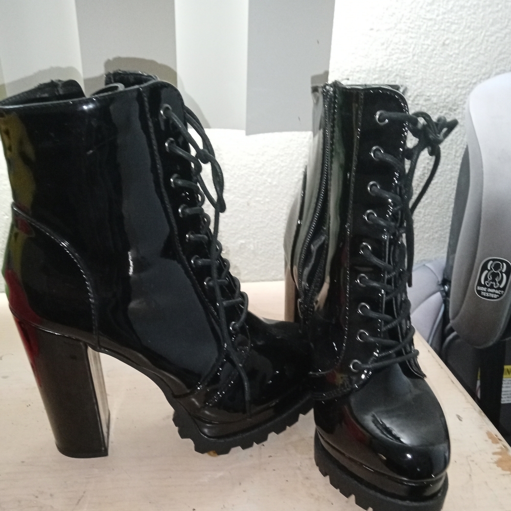 Black boots